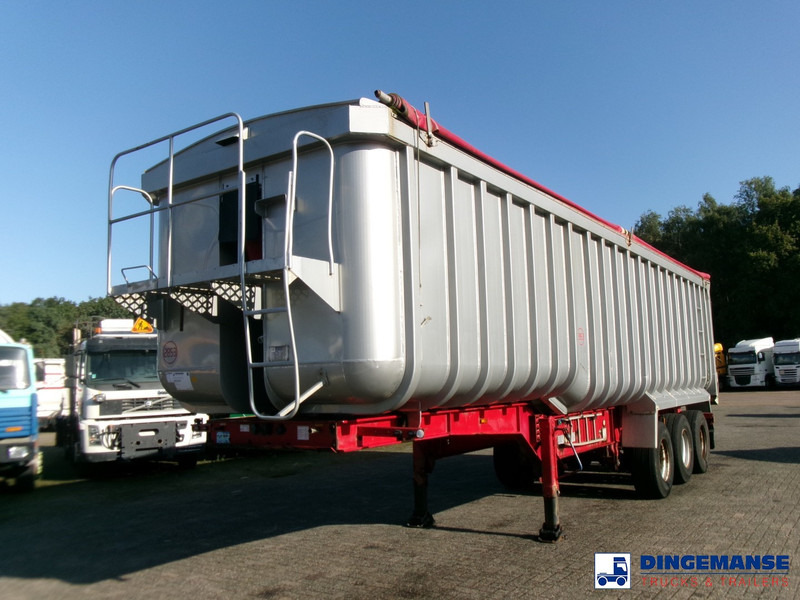 Montracon Tipper trailer alu 50.5 m3 + tarpaulin - Tipper semi-trailer: picture 1 Montracon Tipper trailer alu 50.5 m3 + tarpaulin - Tipper semi-trailer: picture 1
