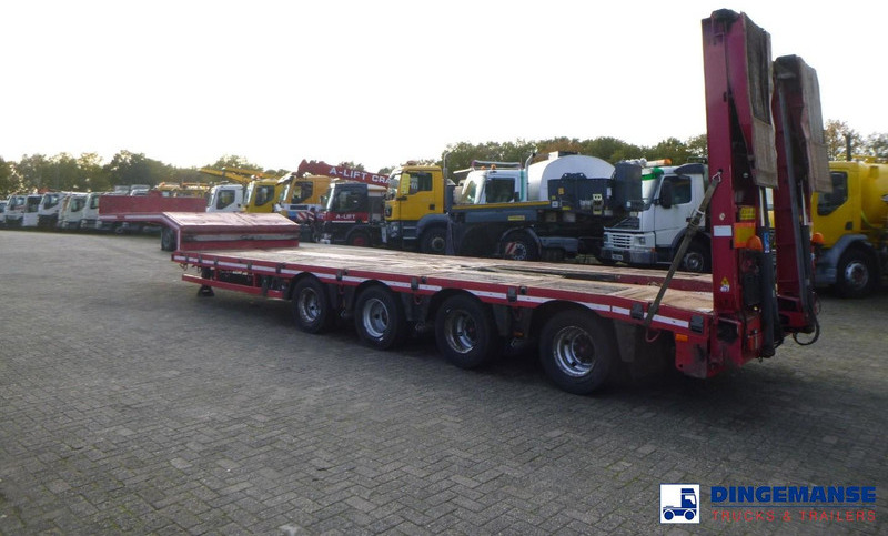 Nooteboom 4-axle semi-lowbed trailer ext. 73 t + ramps - Low loader semi-trailer: picture 3 Nooteboom 4-axle semi-lowbed trailer ext. 73 t + ramps - Low loader semi-trailer: picture 3