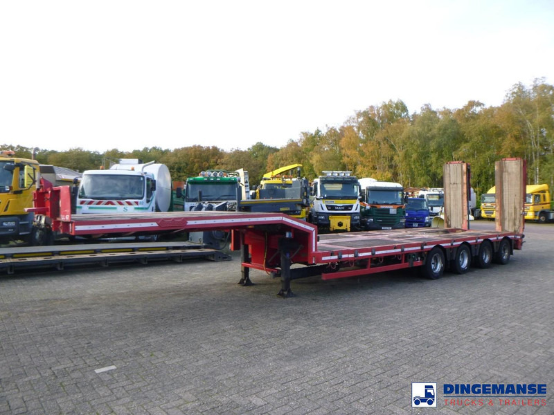 Nooteboom 4-axle semi-lowbed trailer ext. 73 t + ramps - Low loader semi-trailer: picture 1 Nooteboom 4-axle semi-lowbed trailer ext. 73 t + ramps - Low loader semi-trailer: picture 1