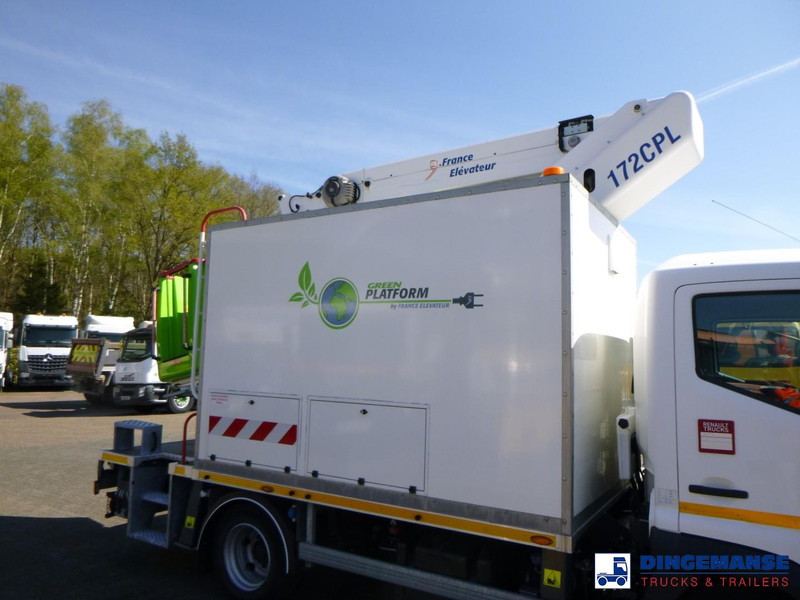 Telescopic boom Renault D 7.5 4x2 France Elevateur manlift 172 CPL: picture 11