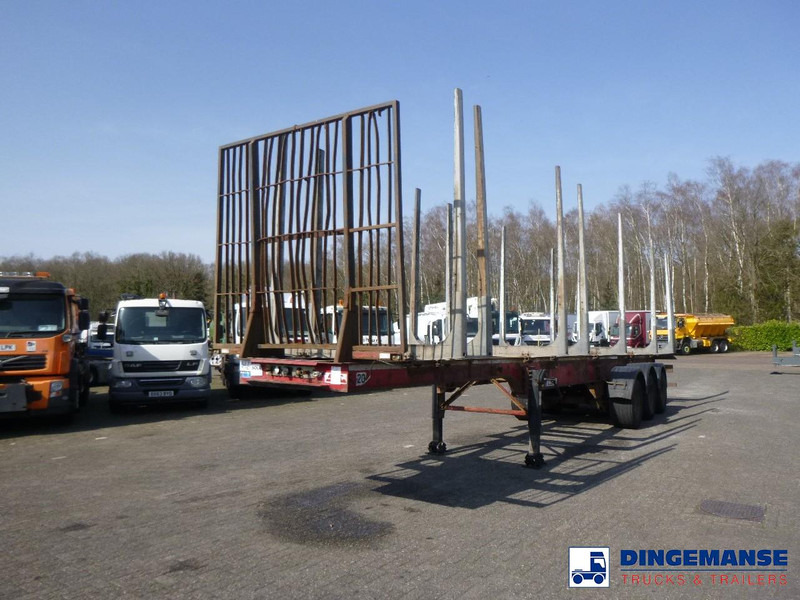 SDC Log trailer 39 t - Dropside/ Flatbed semi-trailer: picture 1 SDC Log trailer 39 t - Dropside/ Flatbed semi-trailer: picture 1