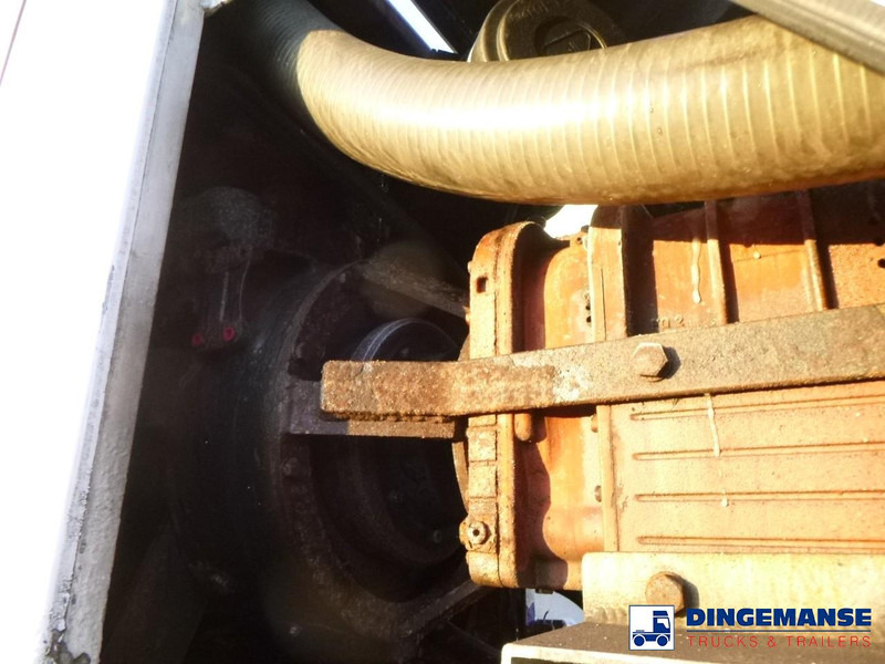 Tank semi-trailer SPITZER Powder tank alu 37 m3 + engine/compressor: picture 19