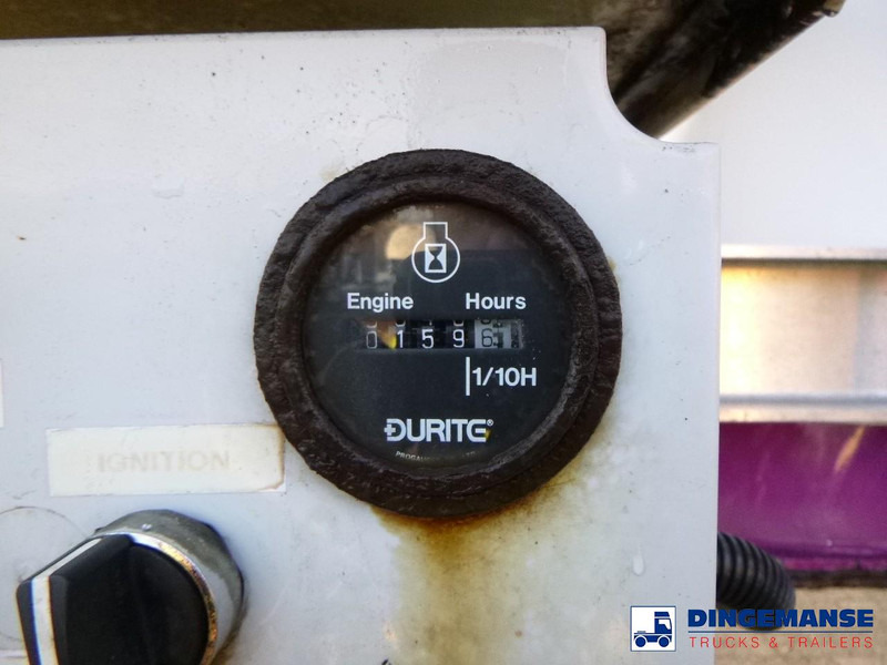 Tank semi-trailer SPITZER Powder tank alu 37 m3 + engine/compressor: picture 8