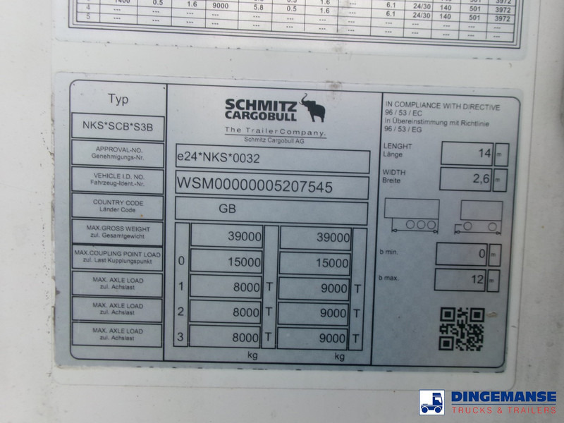 Refrigerator semi-trailer Schmitz Cargobull Frigo trailer + Cargobull Cool TKM: picture 16