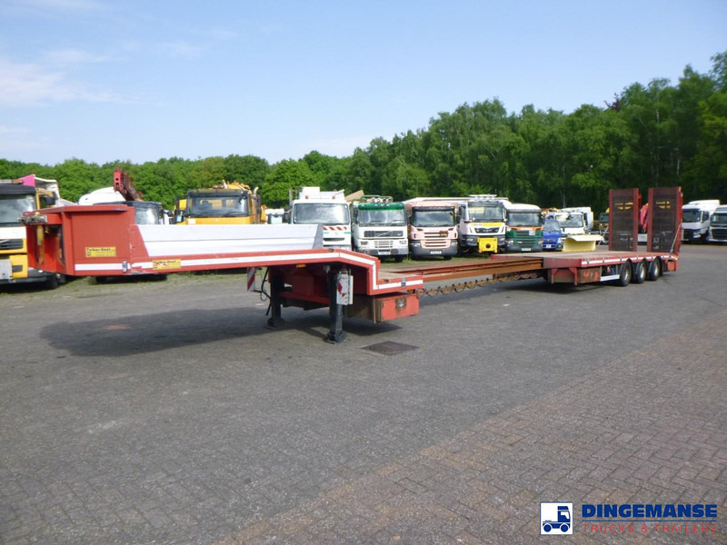 TURBO'S HOET 3-axle semi-lowbed trailer 39 t + ramps - Low loader semi-trailer: picture 1 TURBO'S HOET 3-axle semi-lowbed trailer 39 t + ramps - Low loader semi-trailer: picture 1