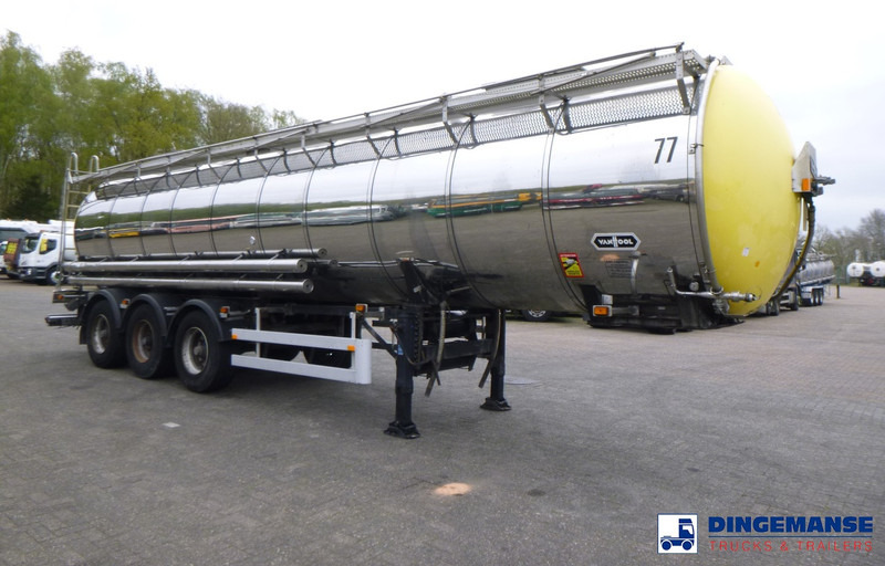 Van Hool Chemical tank inox 30 m3 / 1 comp - Tank semi-trailer: picture 2 Van Hool Chemical tank inox 30 m3 / 1 comp - Tank semi-trailer: picture 2