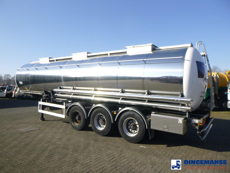 Van Hool Chemical tank inox 30 m3 / 3 comp - Tank semi-trailer: picture 3 Van Hool Chemical tank inox 30 m3 / 3 comp - Tank semi-trailer: picture 3