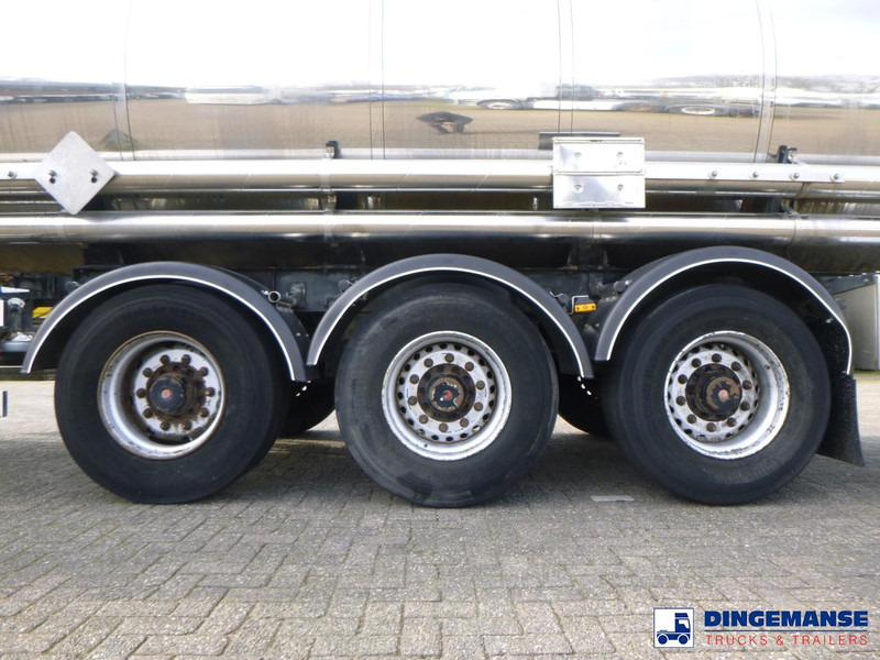 Van Hool Chemical tank inox 30 m3 / 3 comp - Tank semi-trailer: picture 5 Van Hool Chemical tank inox 30 m3 / 3 comp - Tank semi-trailer: picture 5