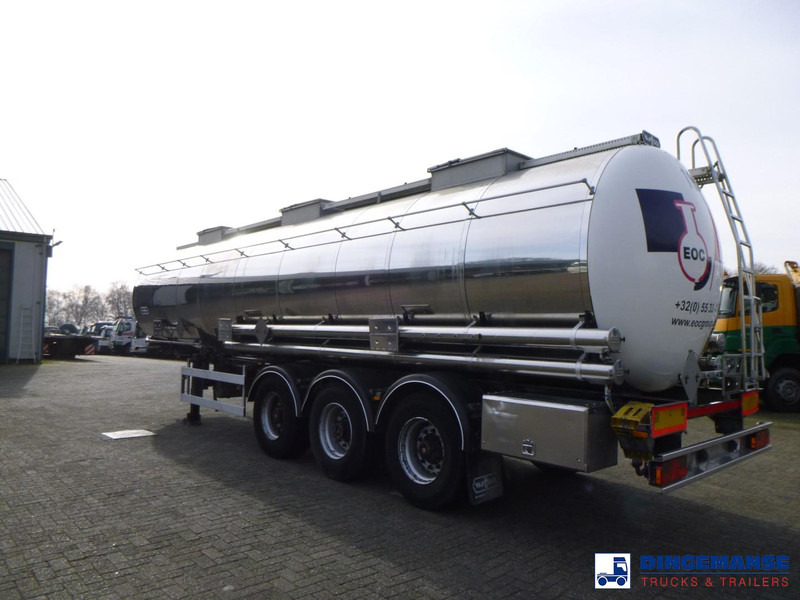 Van Hool Chemical tank inox 30 m3 / 3 comp - Tank semi-trailer: picture 3 Van Hool Chemical tank inox 30 m3 / 3 comp - Tank semi-trailer: picture 3