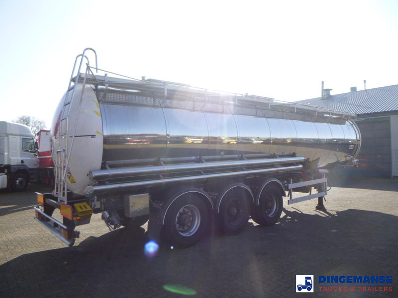 Van Hool Chemical tank inox 30 m3 / 3 comp - Tank semi-trailer: picture 4 Van Hool Chemical tank inox 30 m3 / 3 comp - Tank semi-trailer: picture 4