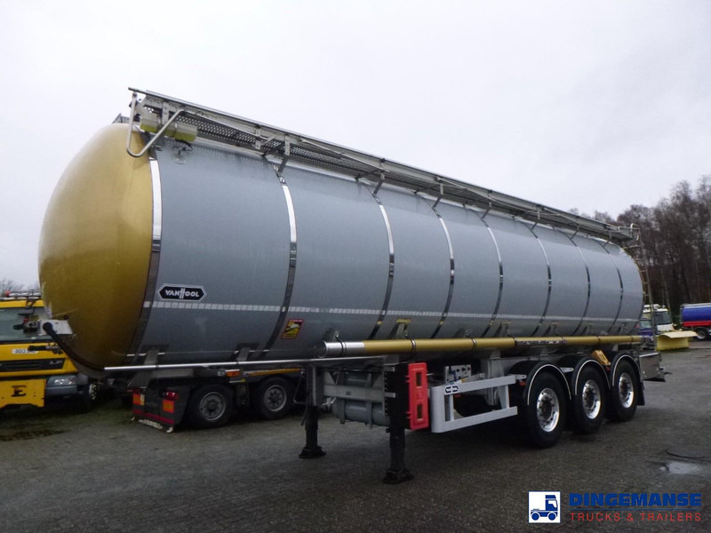 Van Hool Chemical tank inox 37.5 m3 / 1 comp L4BH - Tank semi-trailer: picture 1 Van Hool Chemical tank inox 37.5 m3 / 1 comp L4BH - Tank semi-trailer: picture 1