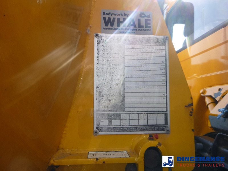 Leasing of Volvo FL6 4x2 RHD Whale vacuum tank 8 m3 Volvo FL6 4x2 RHD Whale vacuum tank 8 m3: picture 12