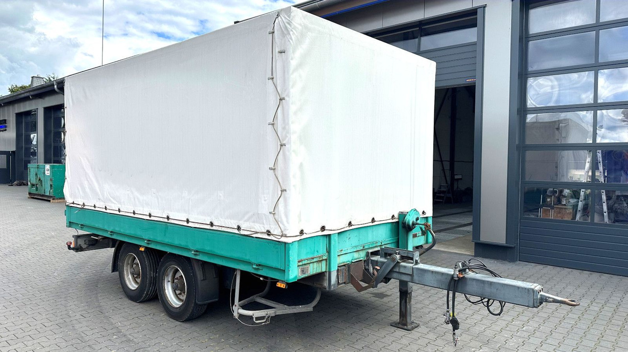 2-Achs Meindl Tandem Pritsche/Plane/Spriegel - Curtainsider trailer: picture 1 2-Achs Meindl Tandem Pritsche/Plane/Spriegel - Curtainsider trailer: picture 1