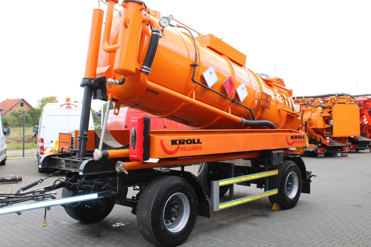 Tank trailer Kutschke 10m³ Kipper Saug u.Druck INOX +ADR/GGVS: picture 6