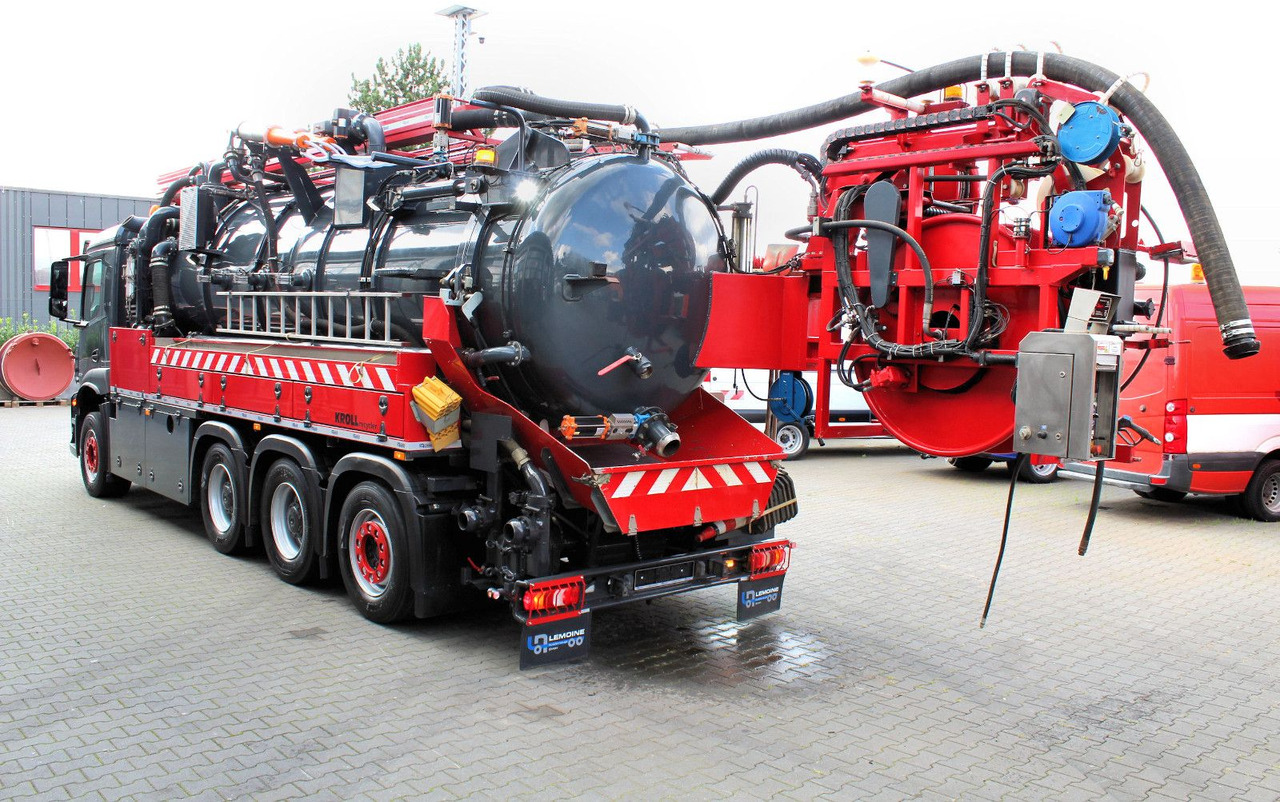 Vacuum truck Mercedes-Benz AROCS 3246 8x4 Kroll 16m³ WRG Winterheizung -15C: picture 7