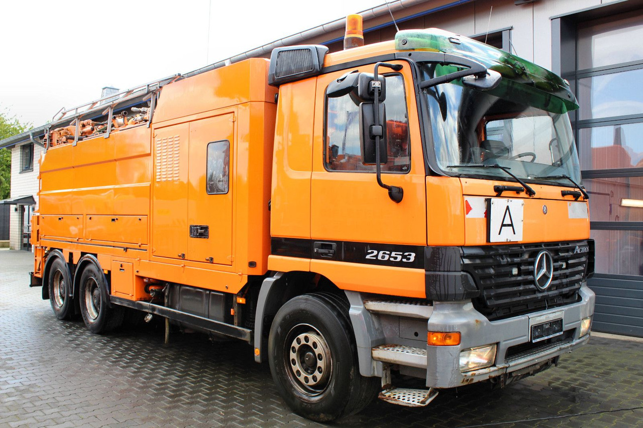 Mercedes-Benz Actros 2653 6x4 V8 Müller 16m³ Saug u.Spül-Kombi - Vacuum truck: picture 1 Mercedes-Benz Actros 2653 6x4 V8 Müller 16m³ Saug u.Spül-Kombi - Vacuum truck: picture 1