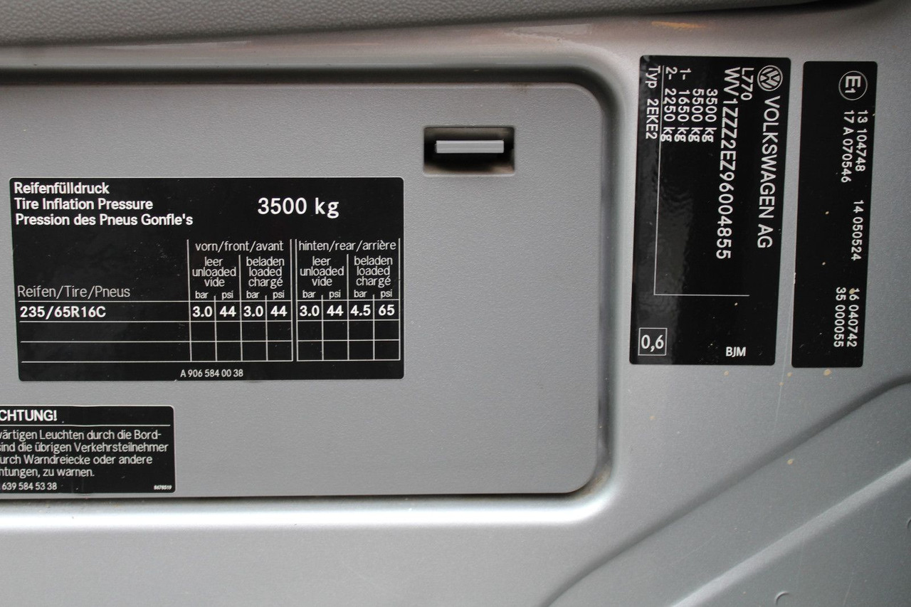 Panel van Volkswagen Crafter 2.5 TDI Kasten 3,5 t + AHK, Klima,: picture 17