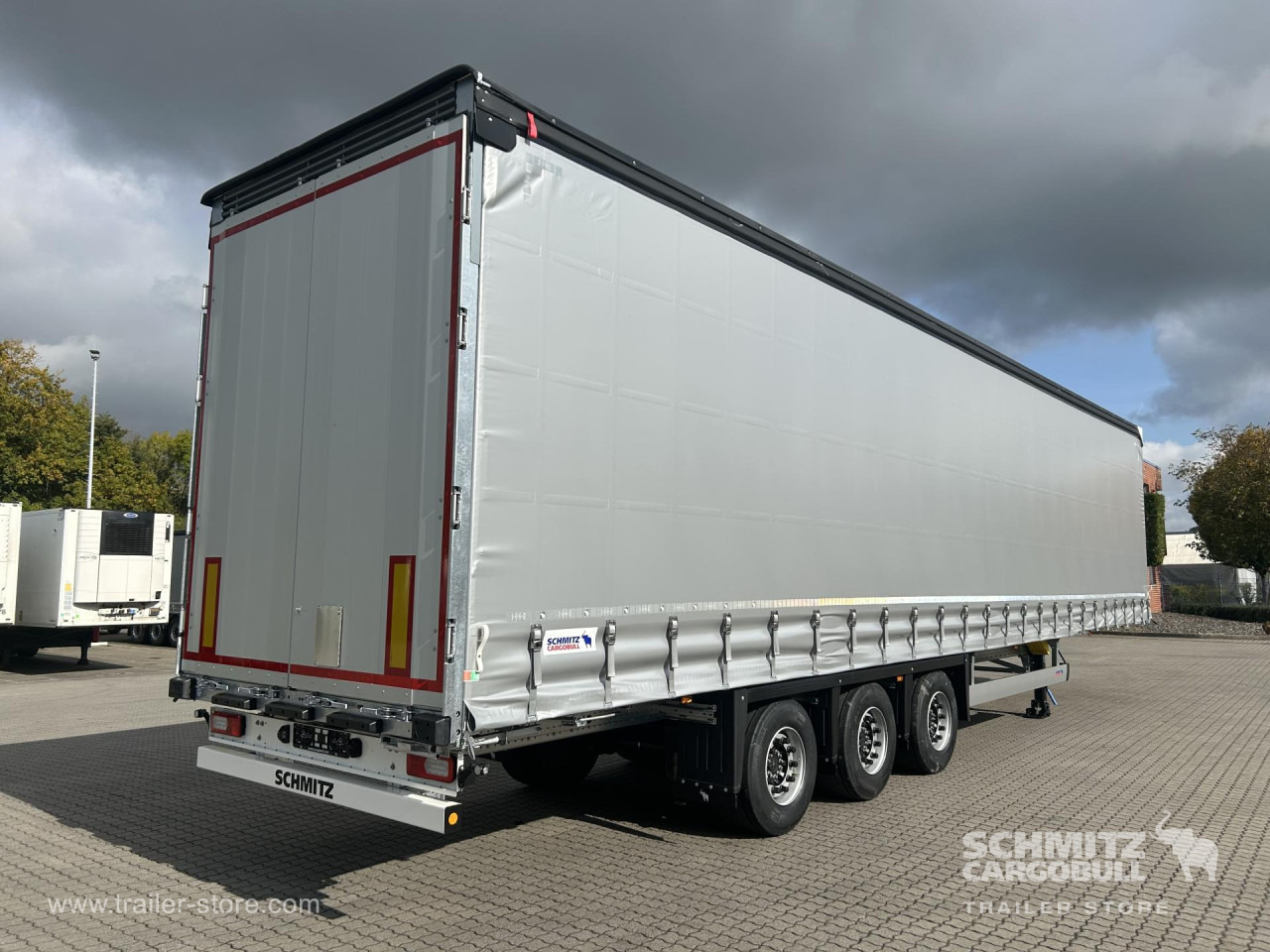 SCHMITZ Auflieger Curtainsider Mega - Curtainsider semi-trailer: picture 1 SCHMITZ Auflieger Curtainsider Mega - Curtainsider semi-trailer: picture 1