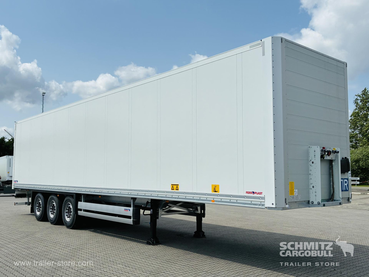 SCHMITZ Auflieger Trockenfrachtkoffer Standard Double deck - Closed box semi-trailer: picture 1 SCHMITZ Auflieger Trockenfrachtkoffer Standard Double deck - Closed box semi-trailer: picture 1