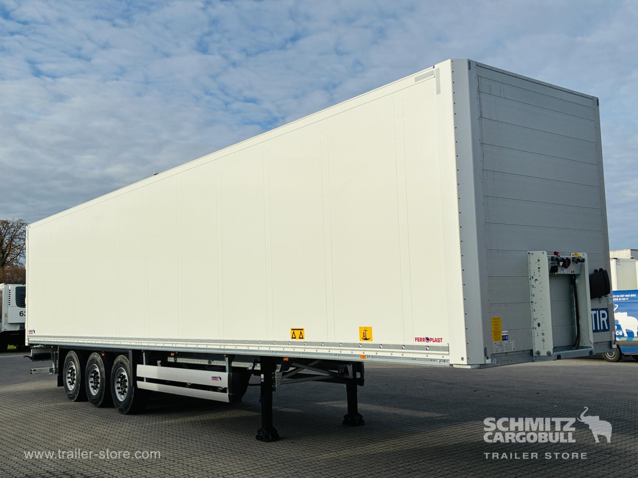 SCHMITZ Auflieger Trockenfrachtkoffer Standard Double deck - Closed box semi-trailer: picture 1 SCHMITZ Auflieger Trockenfrachtkoffer Standard Double deck - Closed box semi-trailer: picture 1