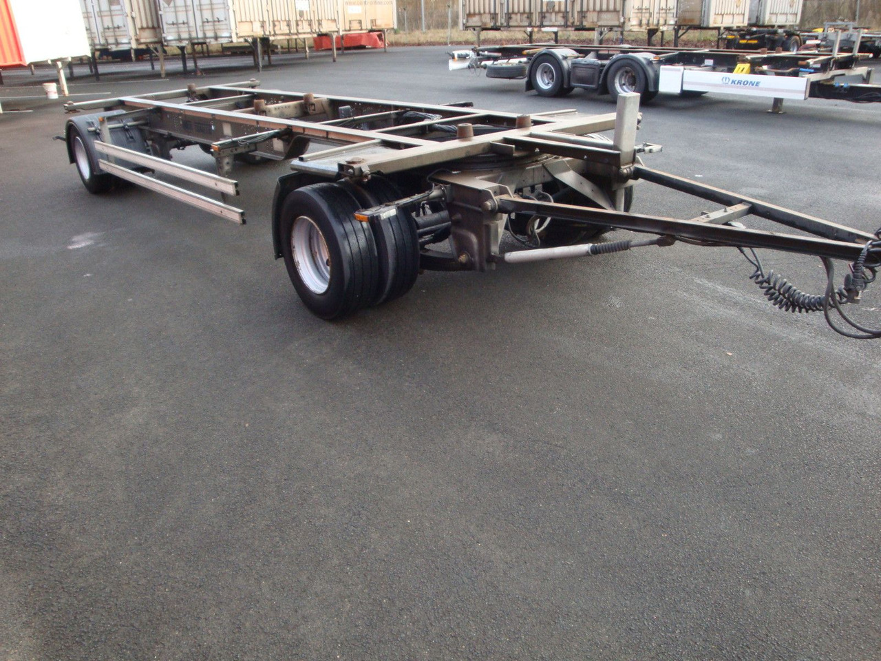 Web-Trailer ANH 18 Drehschemel Jumbo verzinkt für C7,82 WBs - Container transporter/ Swap body trailer: picture 4 Web-Trailer ANH 18 Drehschemel Jumbo verzinkt für C7,82 WBs - Container transporter/ Swap body trailer: picture 4