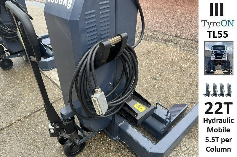 TL55-4 22T mobile truck lifts - wired - 400V - performance 3,0 kW per column - large display - liftig time <= 75 s - Workshop equipment: picture 3 TL55-4 22T mobile truck lifts - wired - 400V - performance 3,0 kW per column - large display - liftig time <= 75 s - Workshop equipment: picture 3
