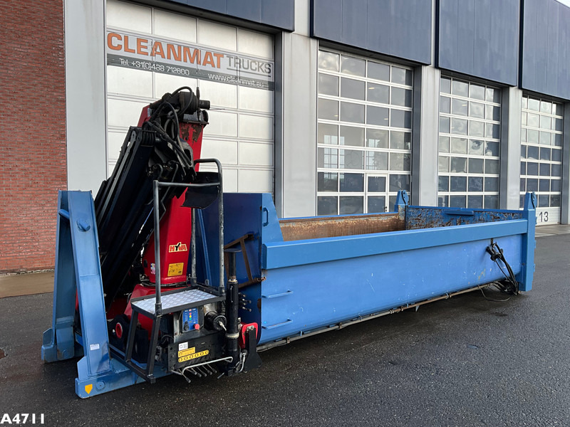 Container 10m3 HMF 17 Tonmeter laadkraan - Roll-off container: picture 1 Container 10m3 HMF 17 Tonmeter laadkraan - Roll-off container: picture 1