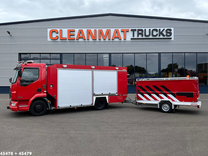 DAF FA 45 LF 150 Brandweer materiaalwagen + Mucar M5A-FOX Brandweer materiaal aanhangwagen - Fire truck: picture 2 DAF FA 45 LF 150 Brandweer materiaalwagen + Mucar M5A-FOX Brandweer materiaal aanhangwagen - Fire truck: picture 2