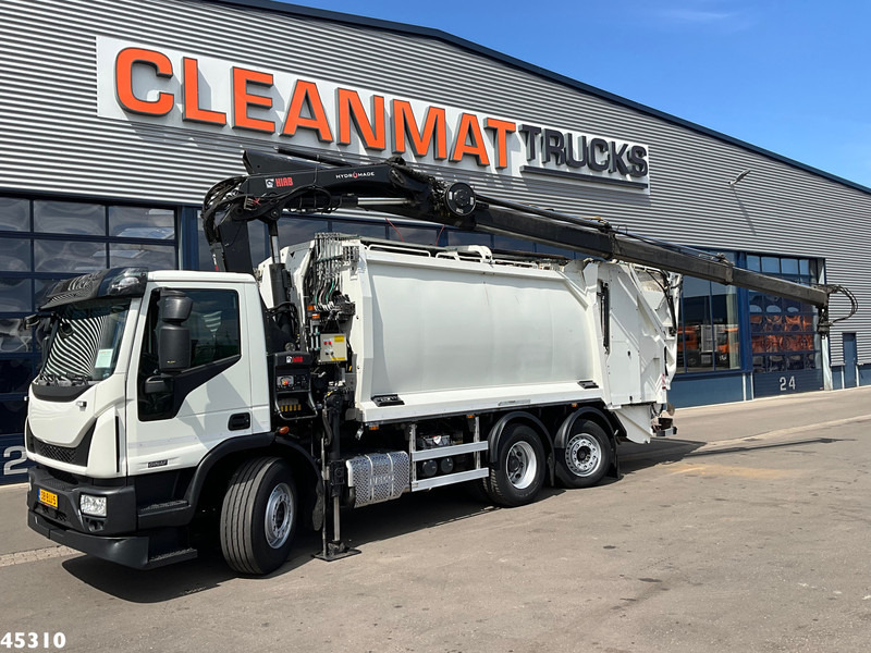 Ginaf C 3128 NF Euro 6 Hiab 21 Tonmeter laadkraan Just 109.083 Km! - Garbage truck: picture 1 Ginaf C 3128 NF Euro 6 Hiab 21 Tonmeter laadkraan Just 109.083 Km! - Garbage truck: picture 1