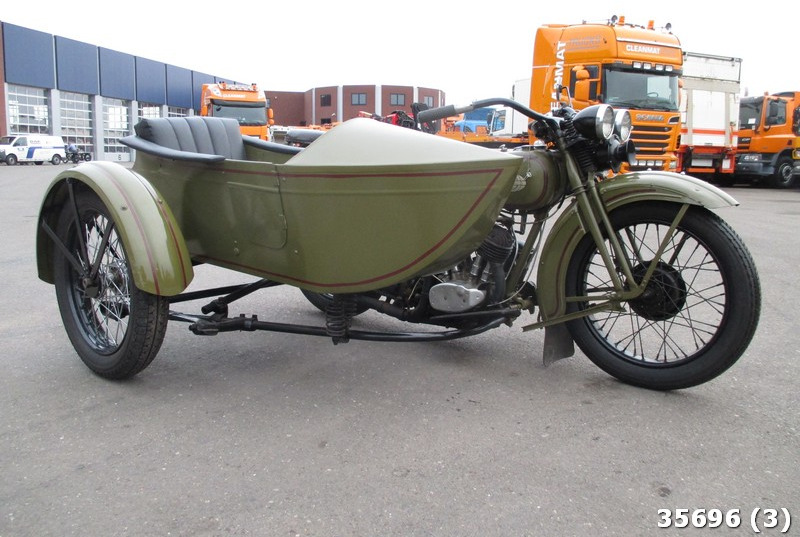 Harley-Davidson D 750 zijspan combinatie - Motorcycle: picture 3 Harley-Davidson D 750 zijspan combinatie - Motorcycle: picture 3