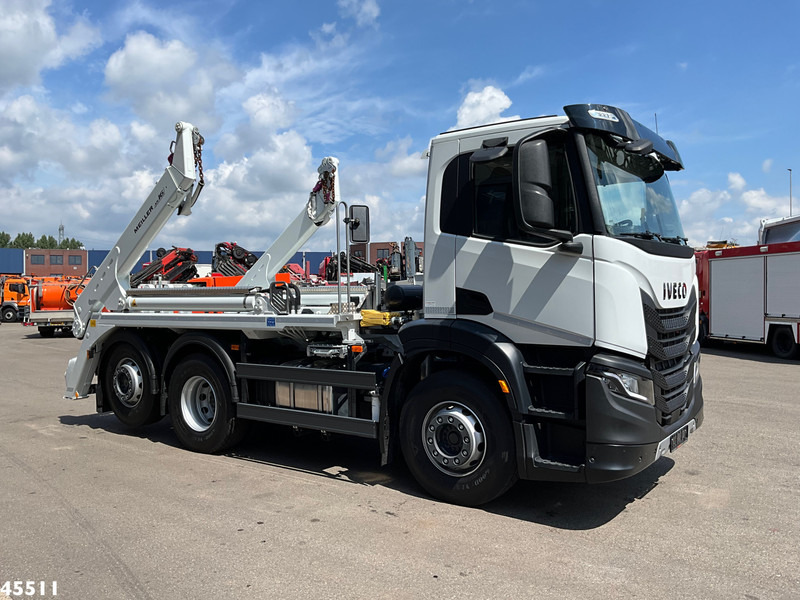 Iveco X-WAY AD280X42Y Retarder Meiller 16 ton portaalarmsysteem NEW and UNUSED! - Skip loader truck: picture 3 Iveco X-WAY AD280X42Y Retarder Meiller 16 ton portaalarmsysteem NEW and UNUSED! - Skip loader truck: picture 3