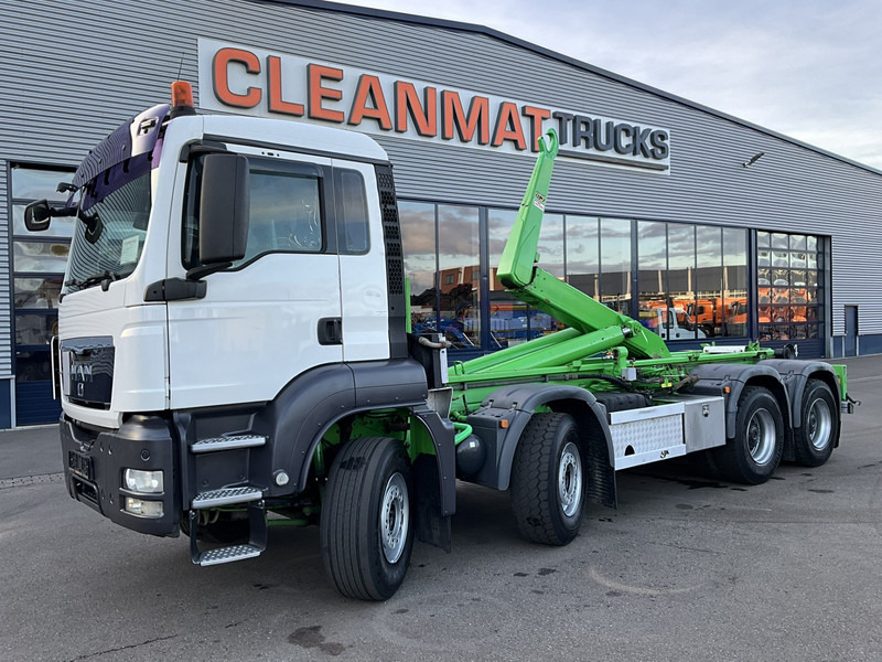 MAN TGA 41.440 8x4 Full Steel AJK 26 Ton Haakarmsysteem - Hook lift truck: picture 1 MAN TGA 41.440 8x4 Full Steel AJK 26 Ton Haakarmsysteem - Hook lift truck: picture 1