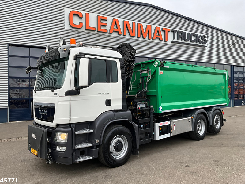 MAN TGS 26.320 6x4H Hiab 14 Tonmeter laadkraan Just 165.674 km! - Tipper, Crane truck: picture 3 MAN TGS 26.320 6x4H Hiab 14 Tonmeter laadkraan Just 165.674 km! - Tipper, Crane truck: picture 3