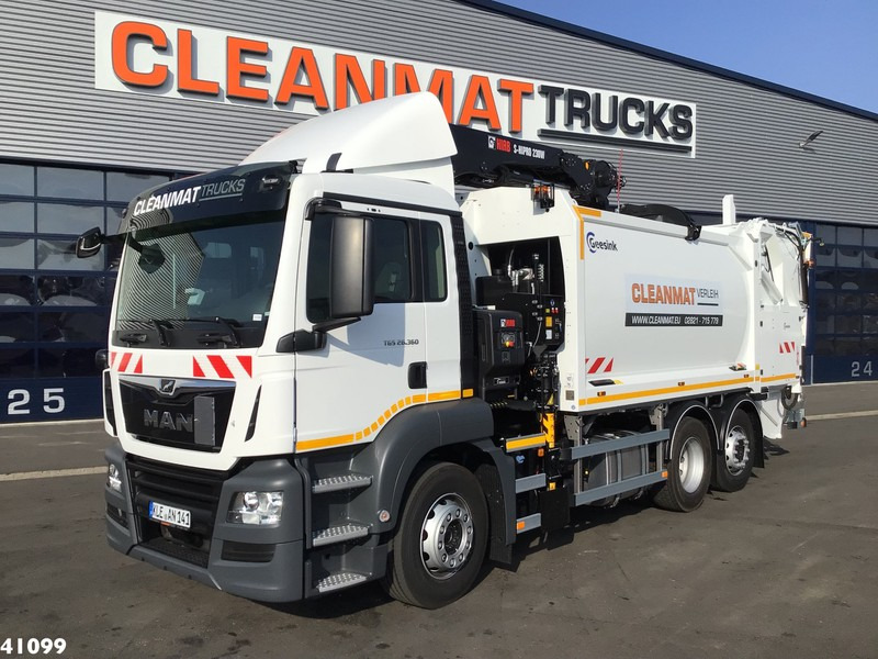 Garbage truck MAN TGS 26.360 Hiab 23 ton/meter laadkraan: picture 6