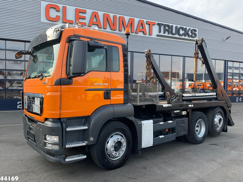 MAN TGS 26.480 VDL 18 Ton portaalarmsysteem - Skip loader truck: picture 2 MAN TGS 26.480 VDL 18 Ton portaalarmsysteem - Skip loader truck: picture 2