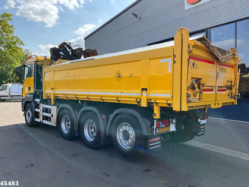 MAN TGS 35.400 8x4 Manual HMF 16 Tm Z-kraan - Tipper, Crane truck: picture 5 MAN TGS 35.400 8x4 Manual HMF 16 Tm Z-kraan - Tipper, Crane truck: picture 5