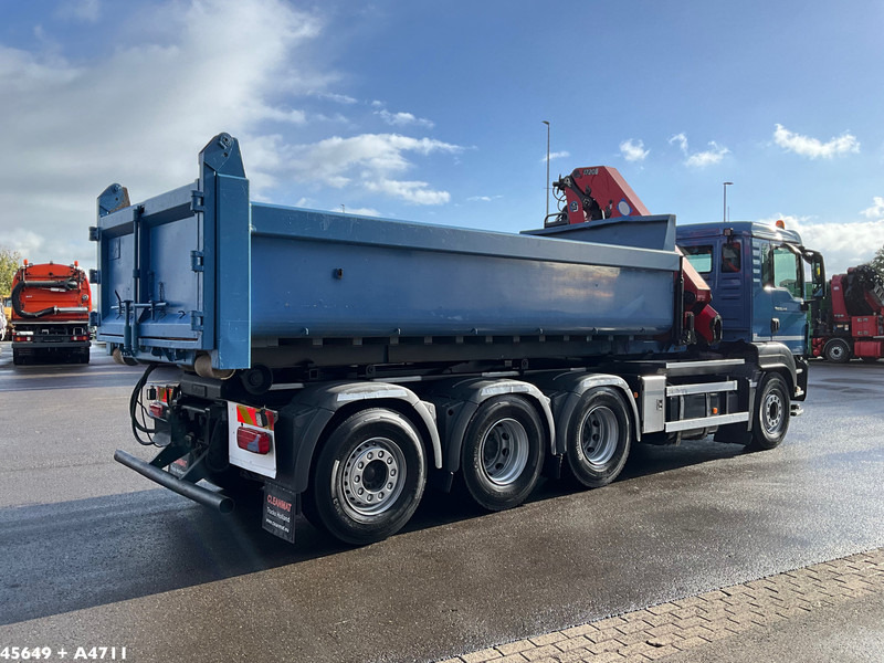 MAN TGS 35.440 8x4 HMF 17 Tonmeter laadkraan - Hook lift truck: picture 5 MAN TGS 35.440 8x4 HMF 17 Tonmeter laadkraan - Hook lift truck: picture 5