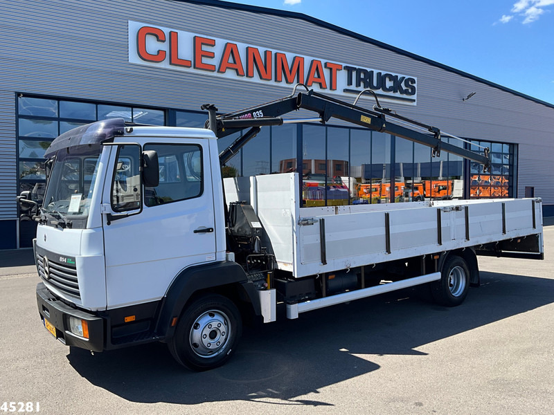 Mercedes-Benz 814 Manual Full steel Hiab 4 Tonmeter laadkraan - Crane truck: picture 1 Mercedes-Benz 814 Manual Full steel Hiab 4 Tonmeter laadkraan - Crane truck: picture 1