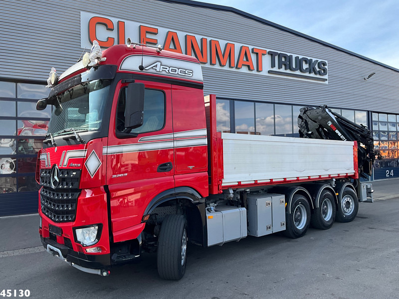 Mercedes-Benz Arocs 3263 8x4 Hiab 37 Tonmeter laadkraan + Fly-Jib - Tipper, Crane truck: picture 3 Mercedes-Benz Arocs 3263 8x4 Hiab 37 Tonmeter laadkraan + Fly-Jib - Tipper, Crane truck: picture 3