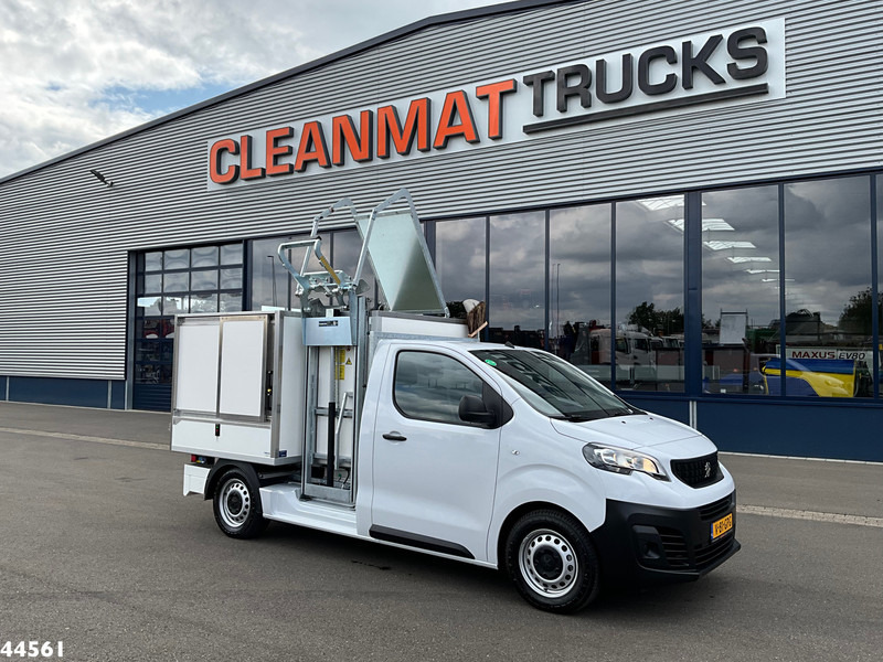 Peugeot E-Expert 100% elektrisch kippende zijlader - Garbage truck: picture 2 Peugeot E-Expert 100% elektrisch kippende zijlader - Garbage truck: picture 2