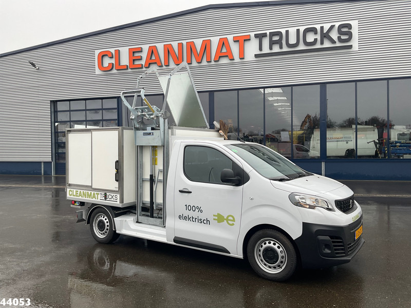 Peugeot E-Expert 100% elektrisch kippende zijlader - Garbage truck: picture 2 Peugeot E-Expert 100% elektrisch kippende zijlader - Garbage truck: picture 2