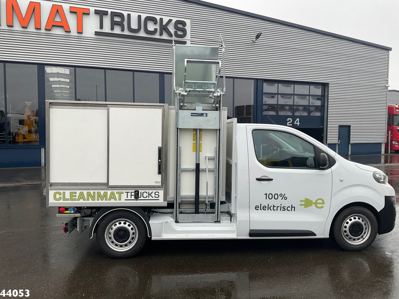 Peugeot E-Expert 100% elektrisch kippende zijlader - Garbage truck: picture 3 Peugeot E-Expert 100% elektrisch kippende zijlader - Garbage truck: picture 3