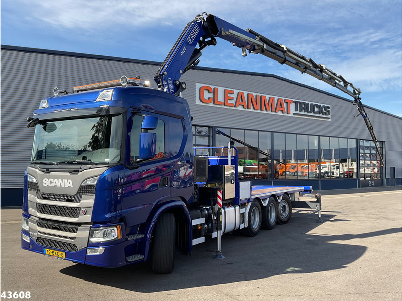 Scania G 450 8x4 Fassi 45 Tonmeter laadkraan + Fly-Jib Just 151.350 km! - Crane truck: picture 1 Scania G 450 8x4 Fassi 45 Tonmeter laadkraan + Fly-Jib Just 151.350 km! - Crane truck: picture 1