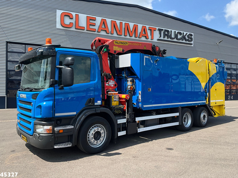 Scania P 280 Geesink / VSA Palfinger 23 Tonmeter laadkraan - Garbage truck: picture 2 Scania P 280 Geesink / VSA Palfinger 23 Tonmeter laadkraan - Garbage truck: picture 2