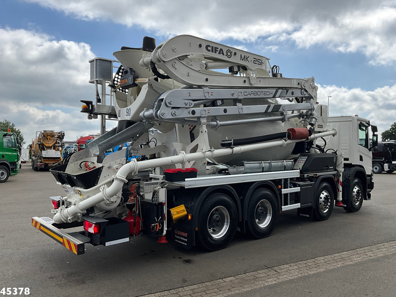 Scania P 450 XT 8x4 Euro 6 Retarder CIFA 7m³ Mixer + Pumi Pump 25 m³ NEW AND UNUSED! - Concrete mixer truck: picture 4 Scania P 450 XT 8x4 Euro 6 Retarder CIFA 7m³ Mixer + Pumi Pump 25 m³ NEW AND UNUSED! - Concrete mixer truck: picture 4