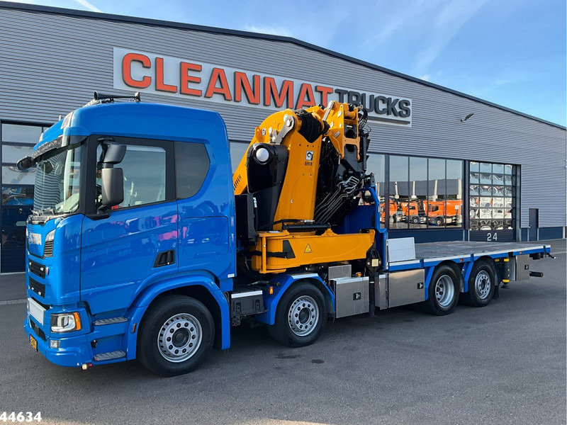 Scania R 540 Euro 6 Effer 100 Tonmeter laadkraan + Fly-Jib Just 39.720 km! - Crane truck: picture 2 Scania R 540 Euro 6 Effer 100 Tonmeter laadkraan + Fly-Jib Just 39.720 km! - Crane truck: picture 2