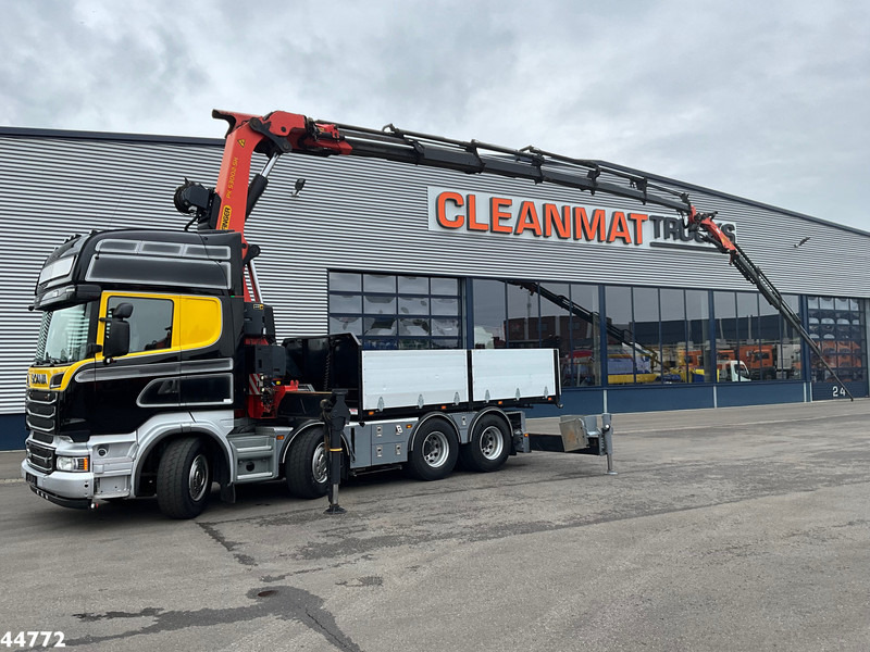 Scania R500 8x4 V8 Retarder Palfinger 53 Tonmeter laadkraan + Fly-Jib - Crane truck: picture 1 Scania R500 8x4 V8 Retarder Palfinger 53 Tonmeter laadkraan + Fly-Jib - Crane truck: picture 1