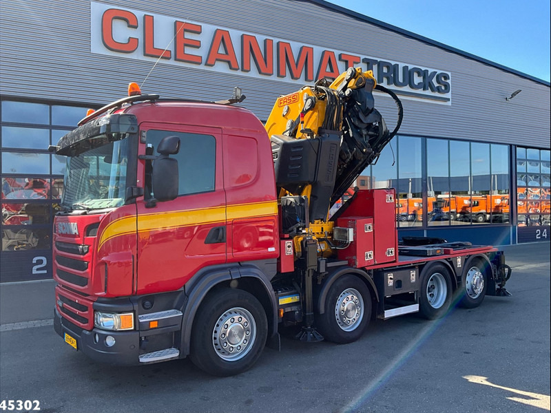 Scania G 480 8x2 Fassi 95 Tonmeter ladkraan + Fly-Jib - Tractor unit: picture 2 Scania G 480 8x2 Fassi 95 Tonmeter ladkraan + Fly-Jib - Tractor unit: picture 2