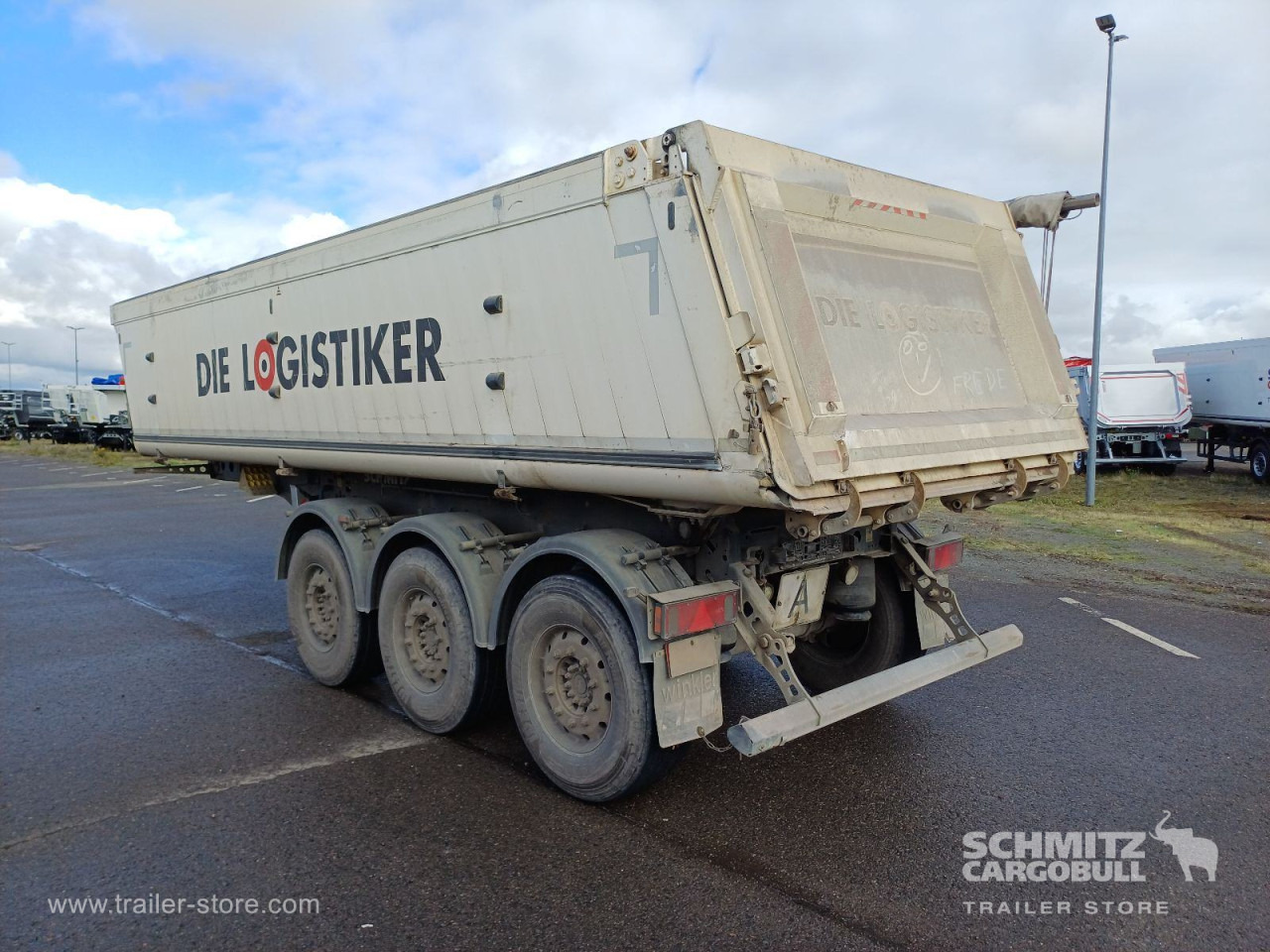 SCHMITZ Auflieger Kipper Alukastenmulde 24m³ - Tipper semi-trailer: picture 4 SCHMITZ Auflieger Kipper Alukastenmulde 24m³ - Tipper semi-trailer: picture 4