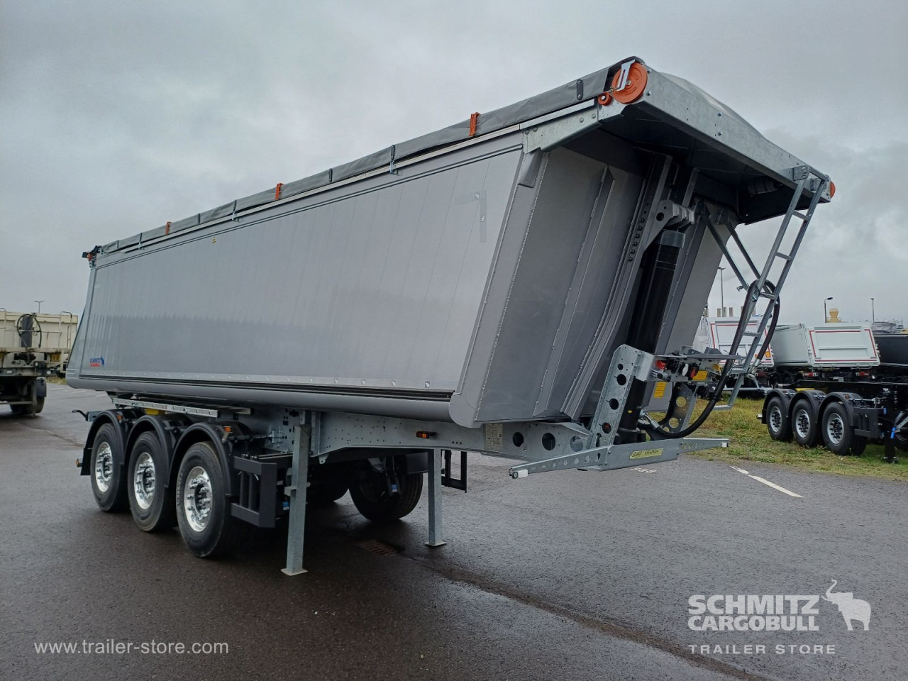 SCHMITZ Auflieger Kipper Alukastenmulde 29m³ - Tipper semi-trailer: picture 1 SCHMITZ Auflieger Kipper Alukastenmulde 29m³ - Tipper semi-trailer: picture 1